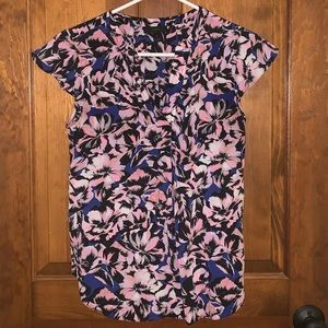 EUC J. Crew Silk Blouse